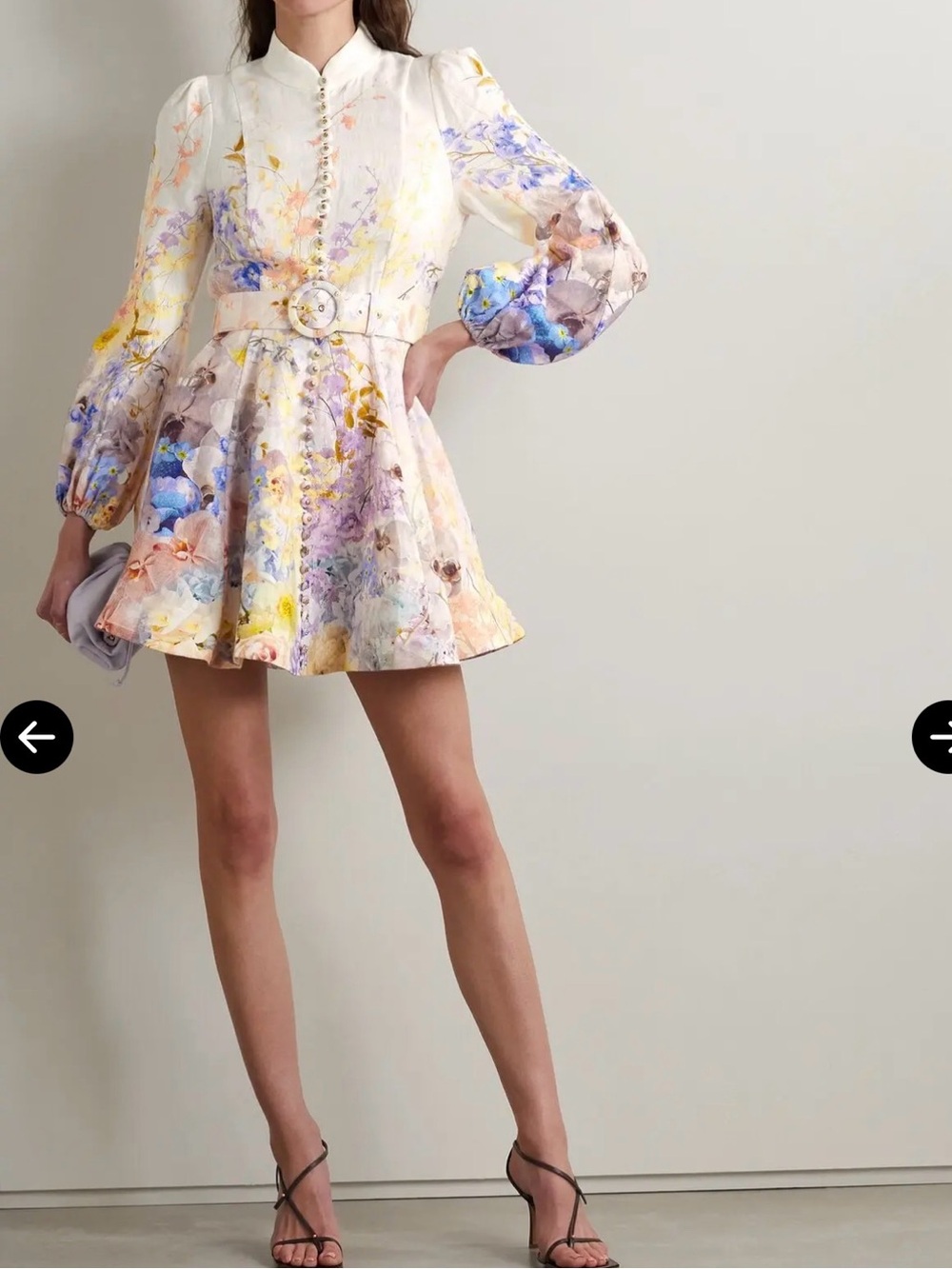 Zimmerman Linen dress worn once size 1